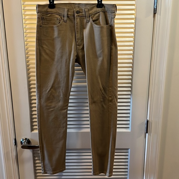 Khaki Levi 510 Jeans - Picture 2 of 5